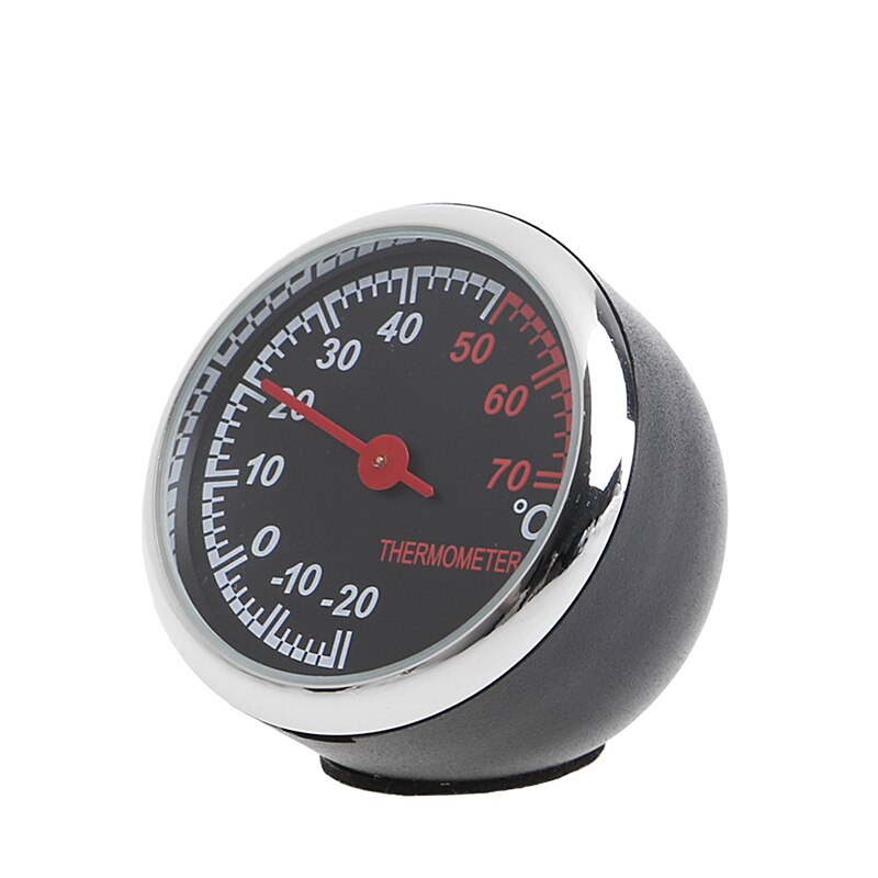 Neue Heiße 3 Stck Auto Auto 4cm Quarz Hygrometer Zeit Uhr Temperatur Thermometer Feuchtigkeit Meter Auto-Styling