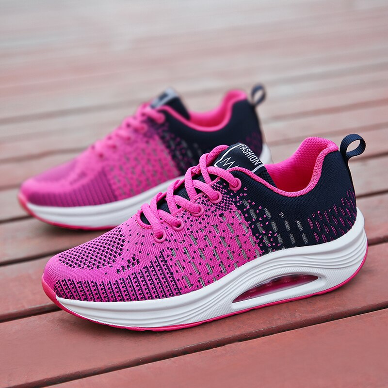 Tenis Mujer Flexible Spring Women Tennis Shoes Zapatos Mujer Breathable Mesh Sneakers Gym Sport Shoes Chaussures Femme