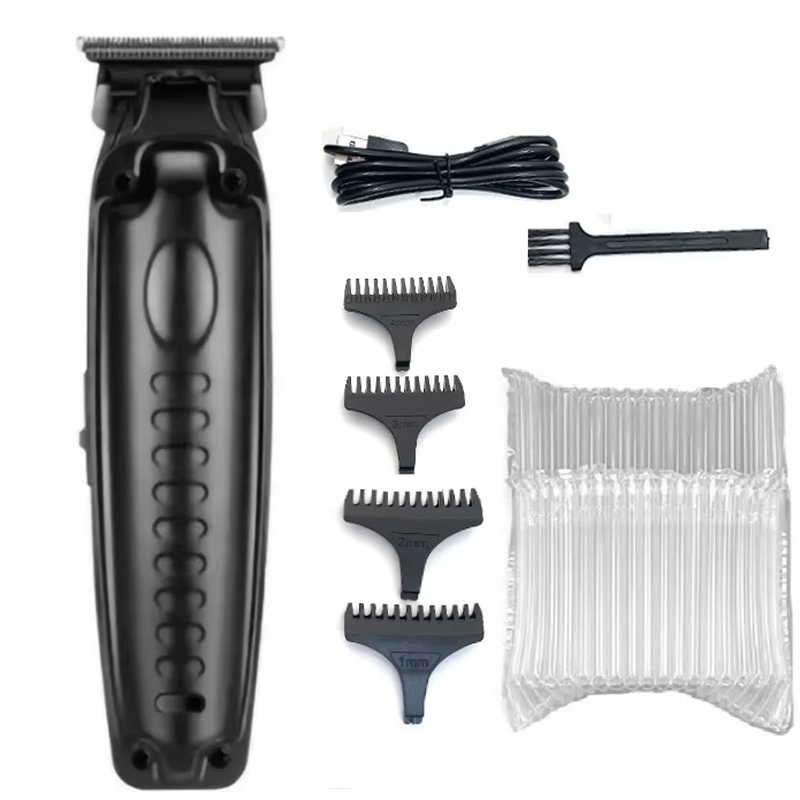 Kemei elektrische tondeuse voor heren, baardtrimmer, tondeuse, haarknipset, oplaadbare tondeuse: Groente