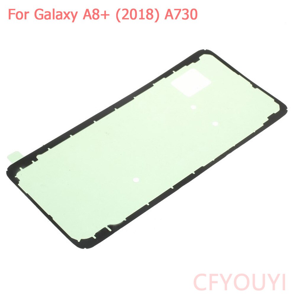 Front+Back Adhesive Glue Tape Sticker For Samsung Galaxy A8 Plus A730 A730F LCD Housing Frame Plate Battery Cover