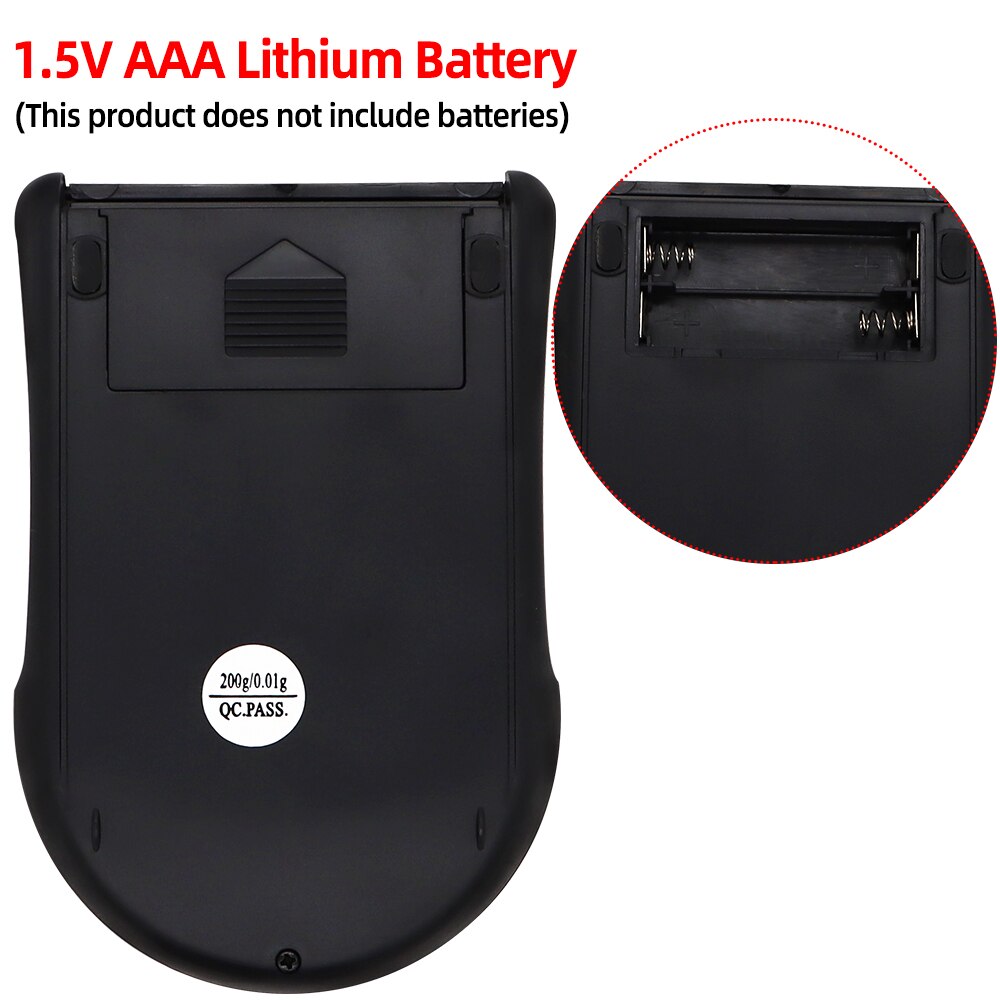 Balance numérique numérique Portable 200g 0.01g, Mini bijoux électronique en diamant, poids avec écran LCD, 20% de réduction