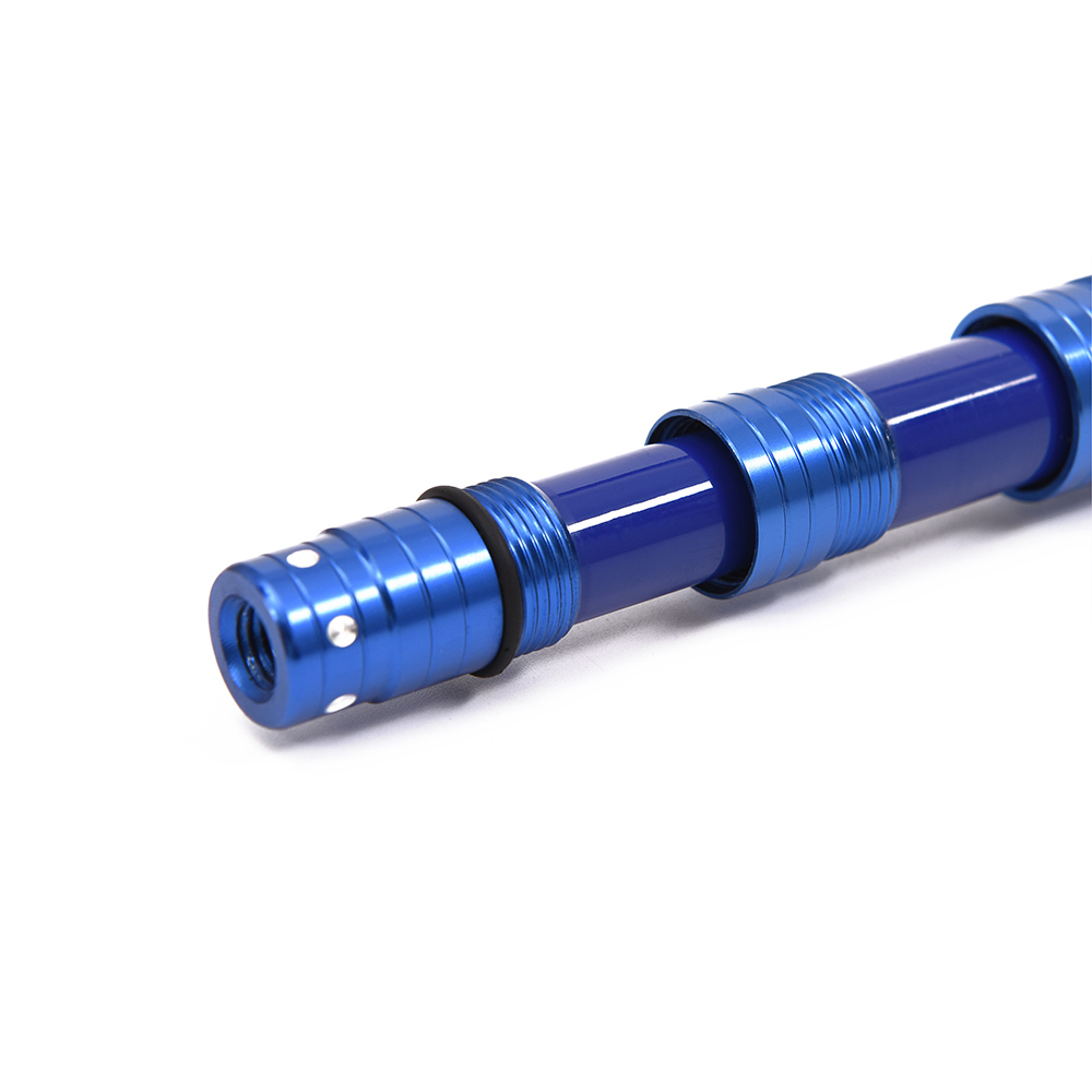 Lixada 2.1M Fishing Brail Net Blue Lightweight Durable Telescopic Extension Carbon Fiber Rod Handle Fishing Tackle Red de pesca