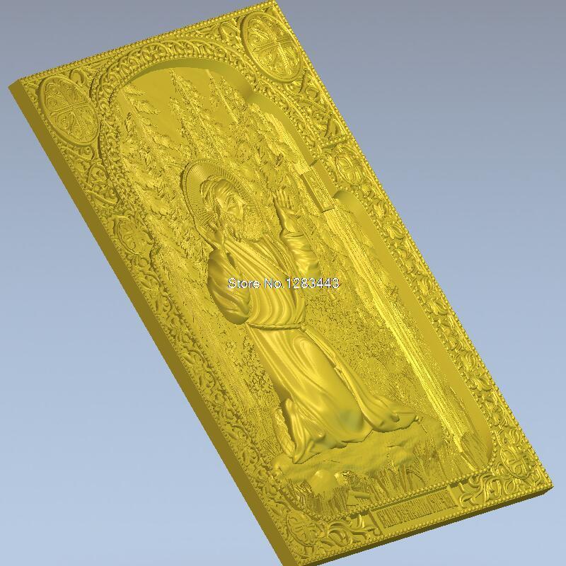 3d model relief for cnc or 3D printers in STL file sarovsky