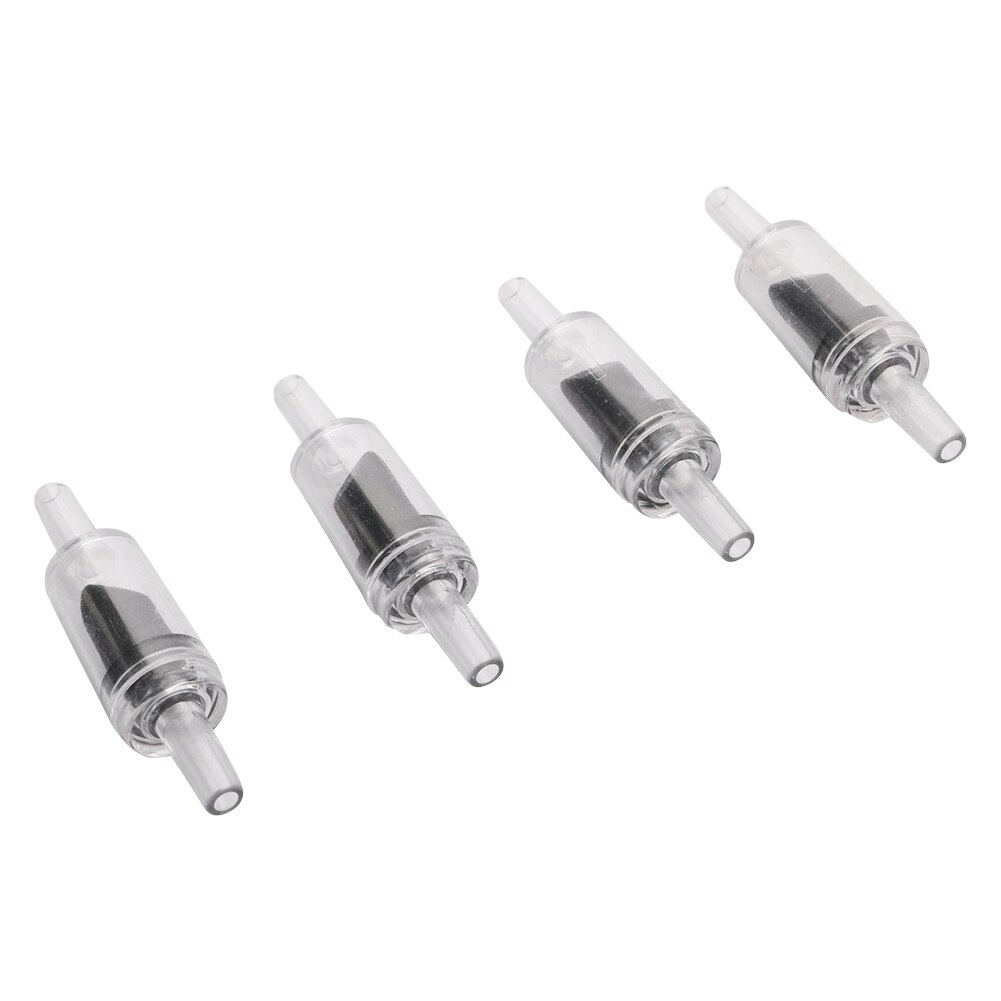 50Pcs Fish Tank One Way Check Valve 5mm Aquarium Fish Tank Air Check Valve Aquarium Accessories