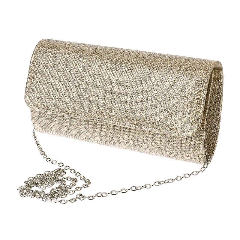 Vrouwen Avond Schoudertas Bruids Clutch Party Prom Bruiloft Envelop Handtas: champange