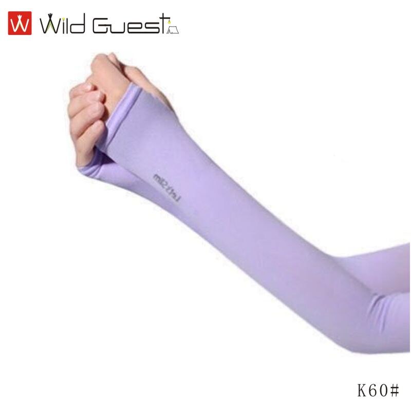 1 Paar Zon Arm Cover Fiets Mouwen Vissen Anti Ultraviolet Mouw Arm Cover Outdoor Rijden Arm Cover: K60