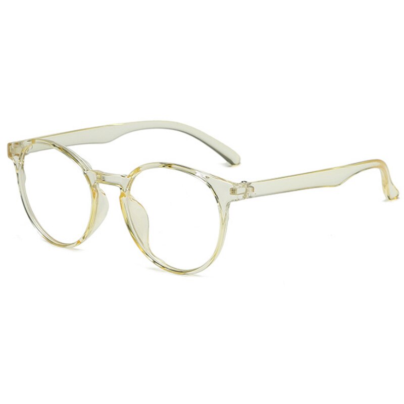 Klassieke ronde bril, zwart montuur, dames, heldere glazen, bijziendheidsbril, heren, vintage bril, optische brilmonturen: Rood
