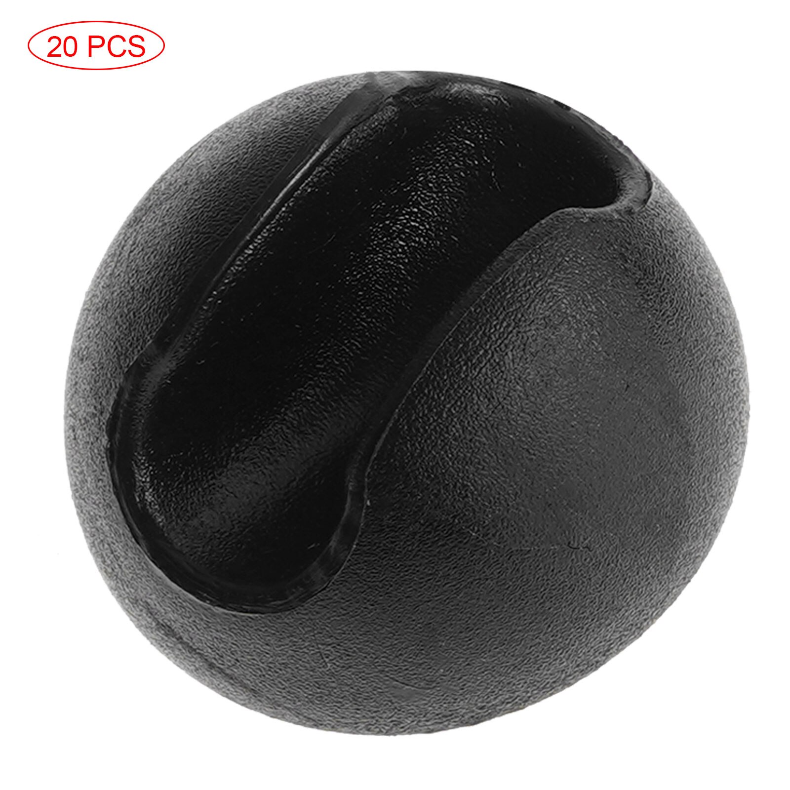 20 Anti Slip Voeten Pads Tafel Stoel Benen Protectors Siliconen Haarspeld Voet Matten Meubels Pads Non Skid Bank Kruk Bureau buis Caps: Black