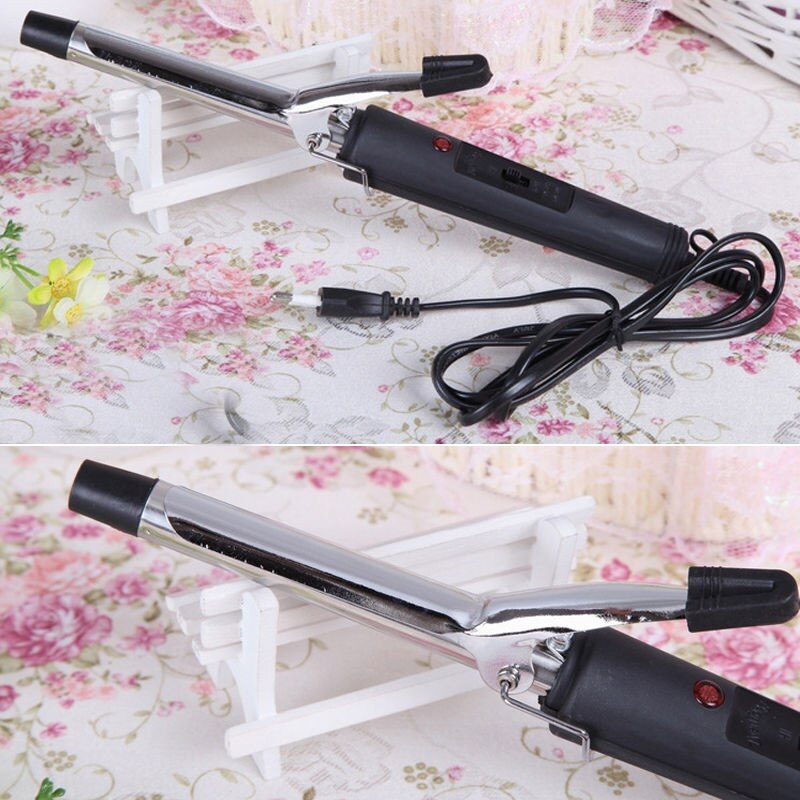 Professionele Haar Permanenten Curler 1PC EU Plug Constante Temperatuur Roestvrij Hair Iron Curler Waver Maken Krultang Perm tool