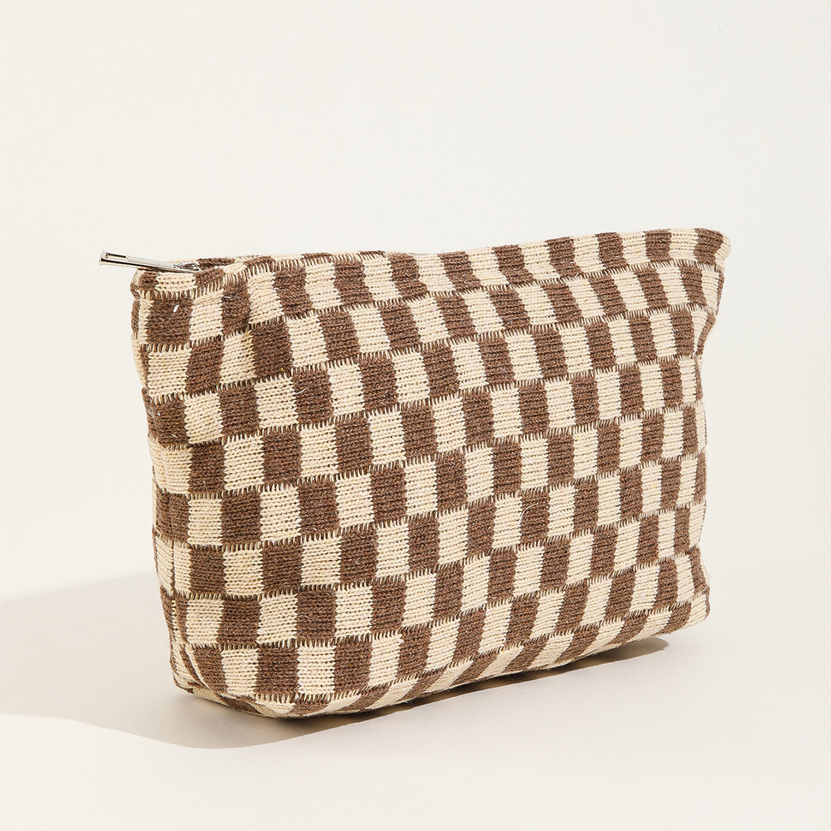 Bolsa de maquillaje grande para mujer y niña, bolso de viaje portátil, bolsa de aseo, organizador, estuche de lápices: Transparente