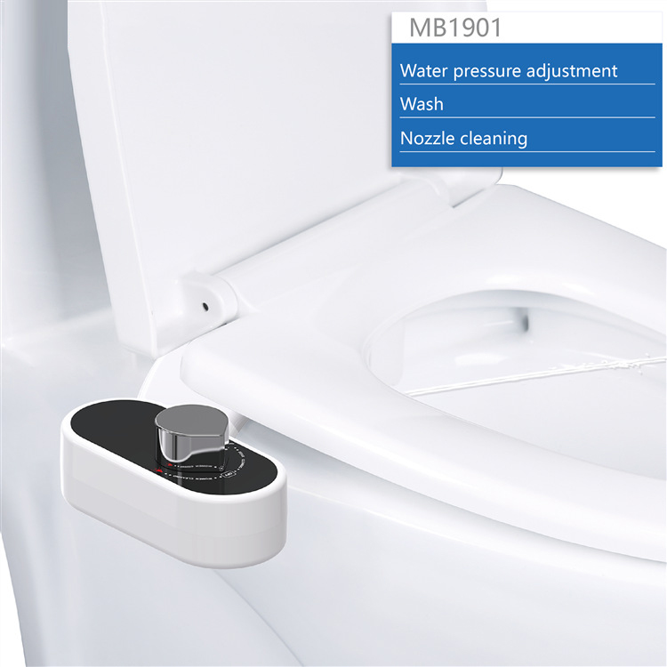 Non-Electric Bidet Toilet Seat Bidet Attachment Self-Cleaning Nozzle-Fresh Water Bidet Sprayer Mechanical Muslim Washing