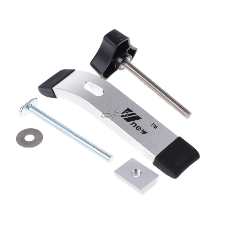 8mm Metal Quick Acting Hold Down Clamp Set for T-Slot T-Track DIY Woodworking S18