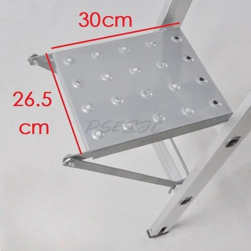 Ug73 stigetilbehør arbeidsbenk trekantplattform oppbevaringsplattform verktøy stige spesial liten pedal