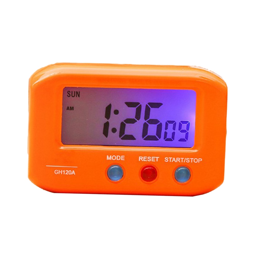 Battery Operated Mini Table Desk Clock Home Car Vehical Office Travel Clock