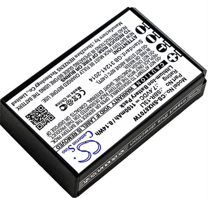 cameron sino 1100mah battery for HORIZON HX870 HX870E SBR-13LI for STANDARD HORIZON HX870 HX870E SBR-13LI Two-Way Radio Battery