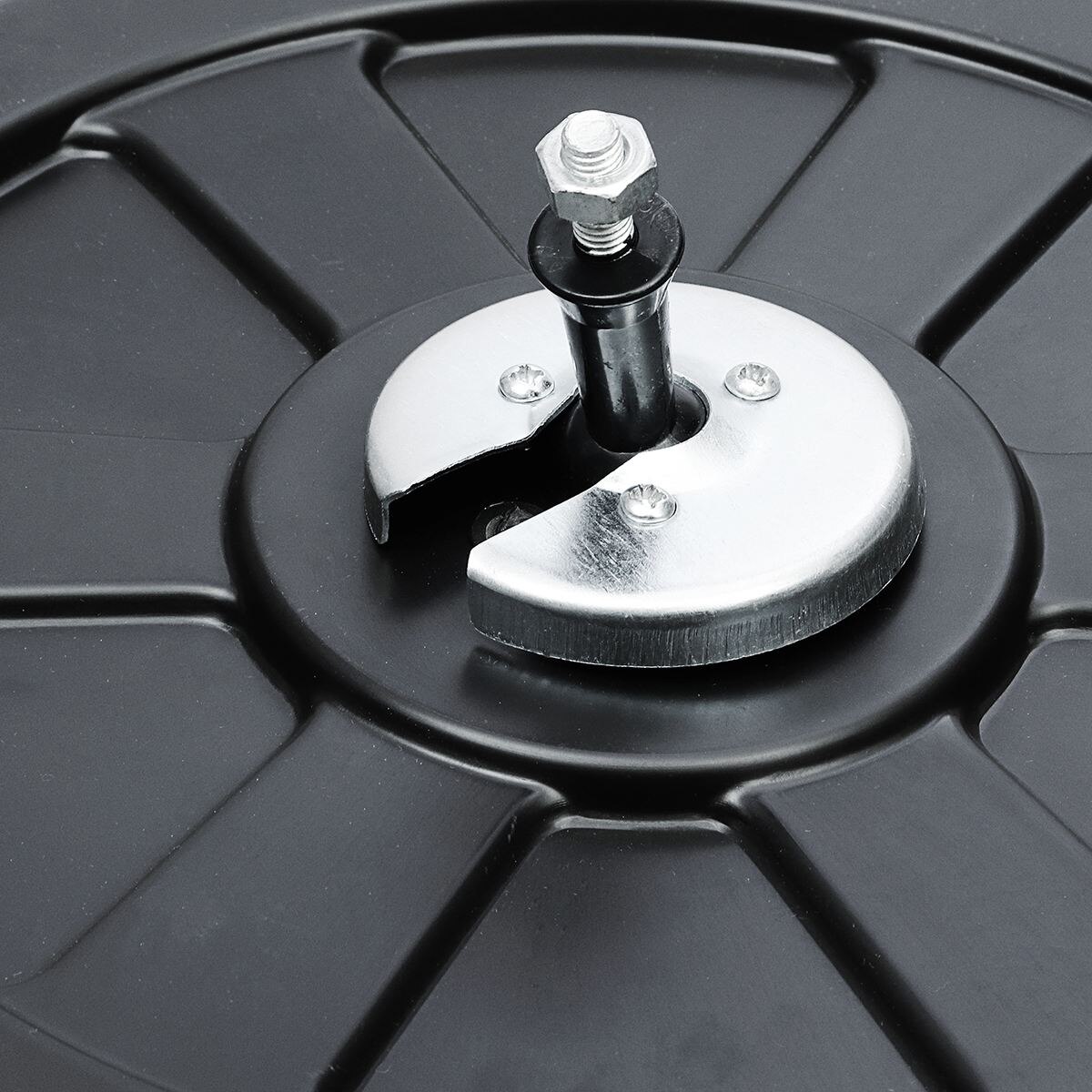 Safurance 30cm Wide Angle Curved Convex Security Road Mirror For Indoor Burglar Traffic Signal Roadway Safety