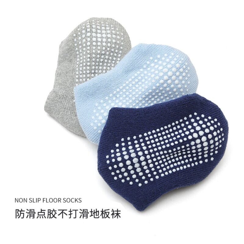 6 Paare/los Winter Baumwolle Socken Anti-Unterhose nicht Schleudern Knöchel Socken Baby Kleinkind freundlicher Jungen Mädchen 0-7Jahre