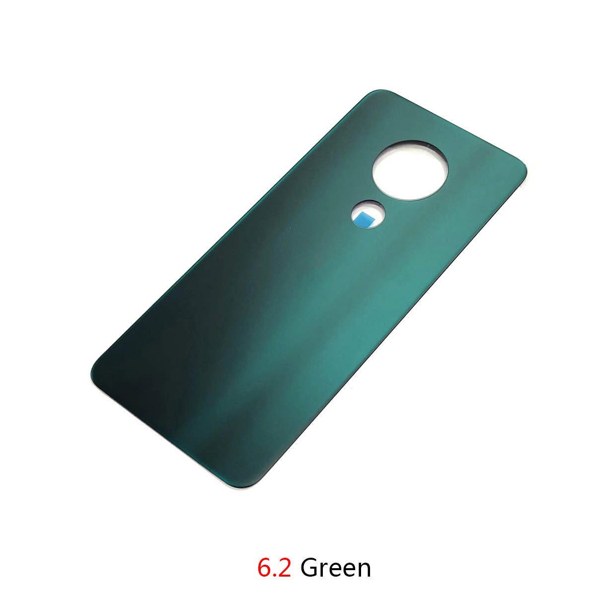 For Nokia 4.2 Back Cover 4.2 NFC Housing 6.2 Rear Housing 7.2 Back Case Battery Cover Replacement: Silver