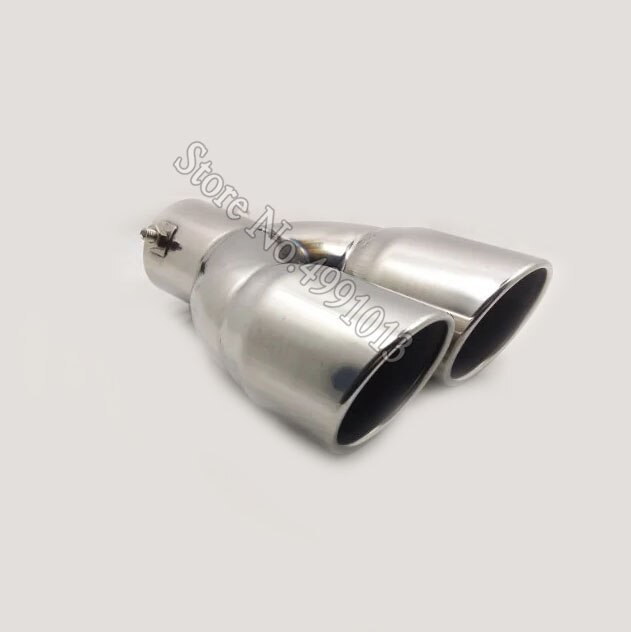 For Kia Niro car stickers body cover muffler exterior back end pipe dedicate exhaust tip tail outlet ornament 1pcs: B1006Sb63