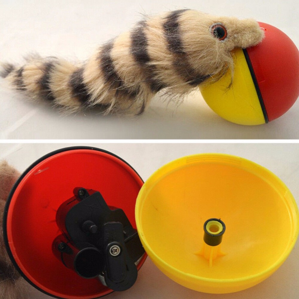 Haustier Hund Katze Spielzeug Lustige ziehen um Attraktive Elektrische Biber rollen Ball Haustier Hund Katze Spielzeug springen ziehen um Selbst rollen Biber Ball Spielzeug