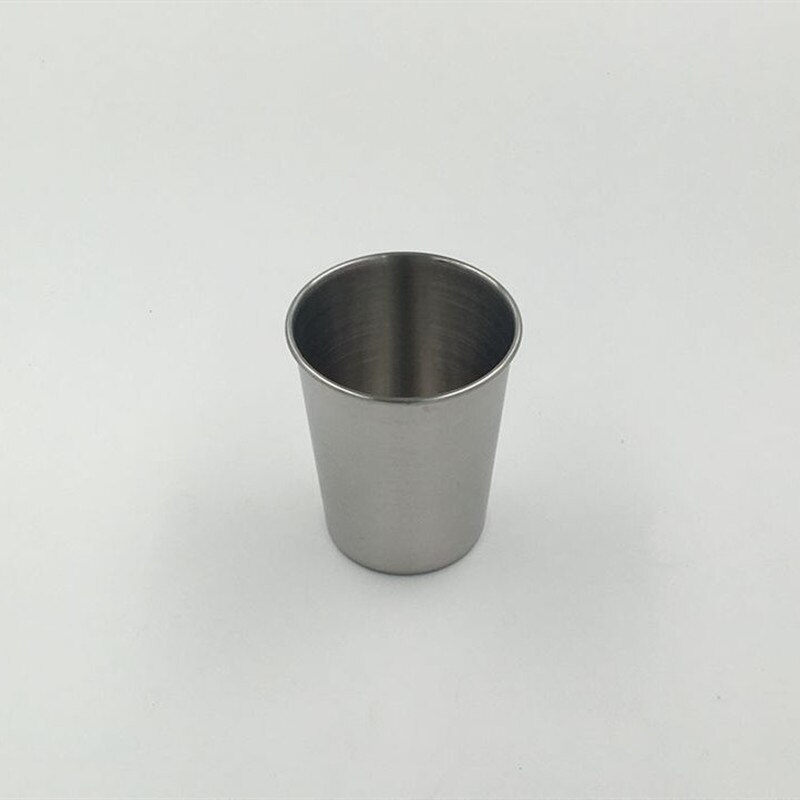 70ml/230ml/350ml/500ml tazas de acero inoxidable vaso pinta vasos metálicos al aire libre Camping viaje tazas para bebidas café té cerveza