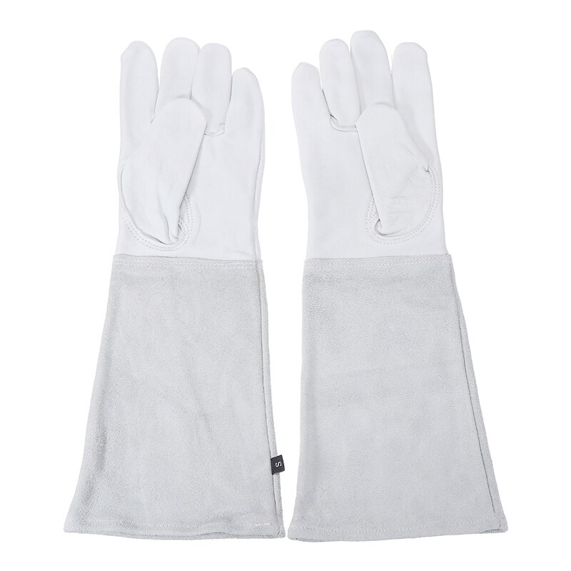 1 par tunge steg handske handsker torn bevis langærmet svejsning haven handsker – Grandado