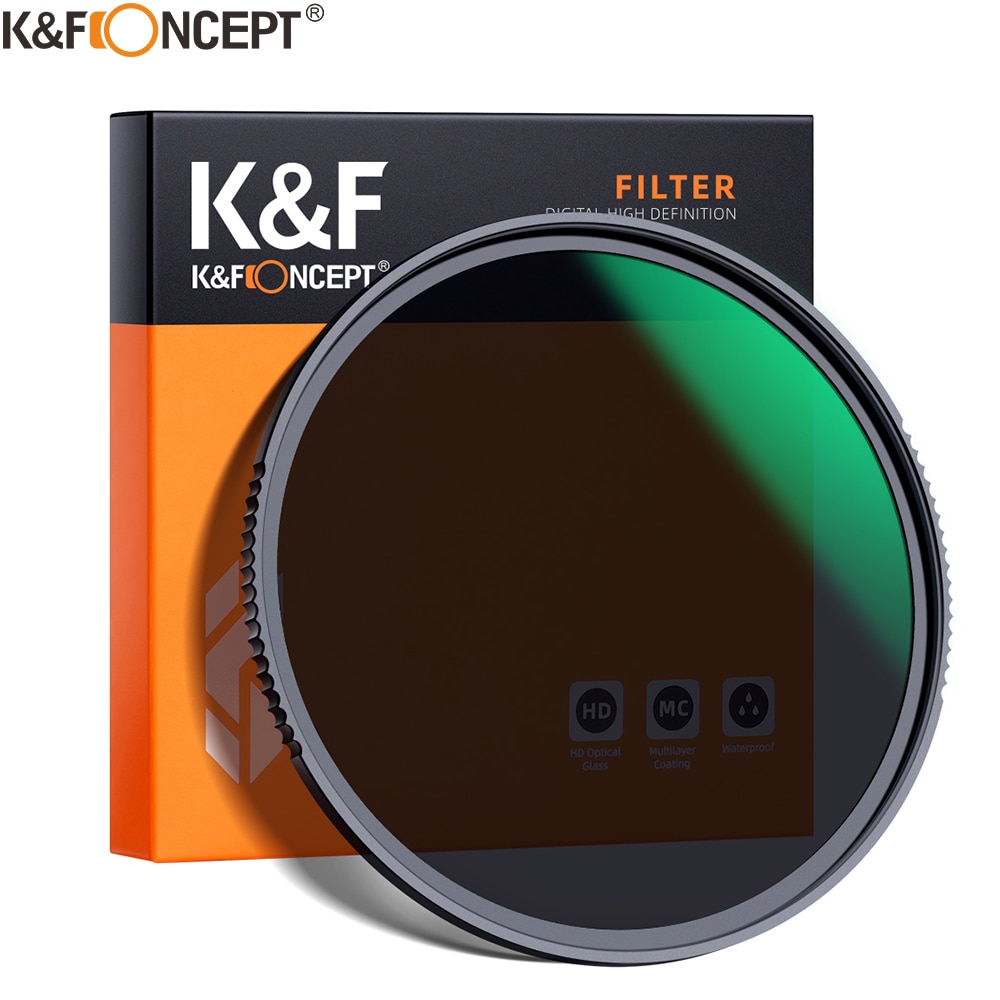 K & F Konzept HD ND8 Filter Kamera Objektiv Multi-Beständig Nano X Beschichtung Filter Dichte 49mm 52mm 58mm 62mm 67mm 72mm 77mm 82mm