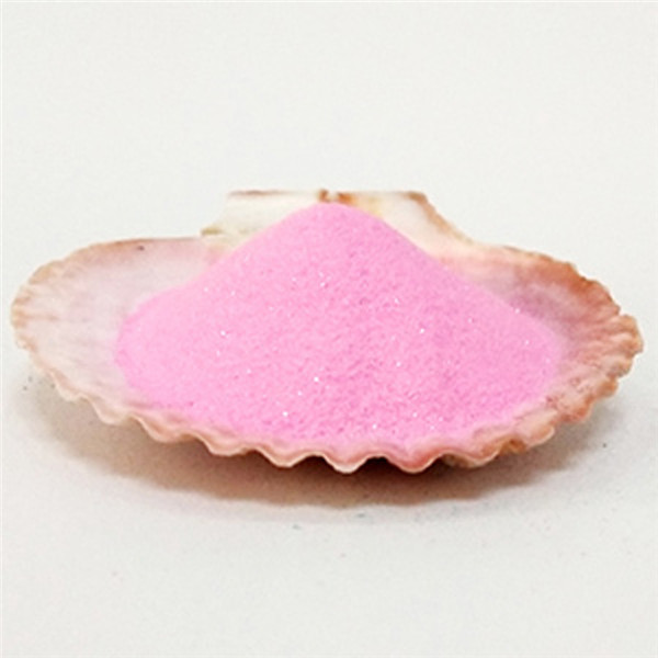 30g Quartz Fine Sand Micro Landscape Decor DIY Sand Table Model Material Decoration Home Garden Building Tool 8D: Pink / 30g