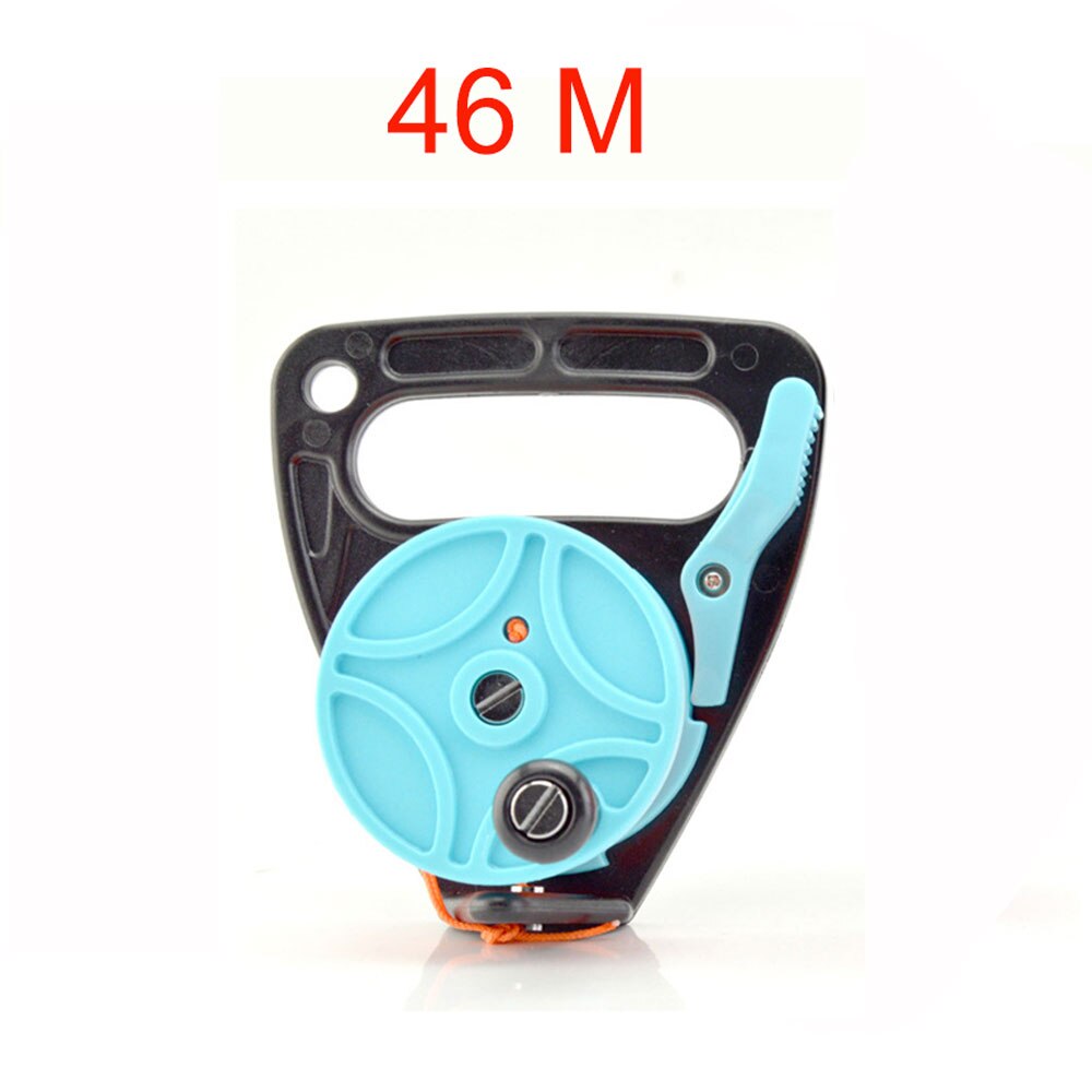 150 272FT Scuba Diving Reel Spool Finger Line Retractable Reels With handle Stopper for Snorkeling Underwater Water Sports Gear: 150ft