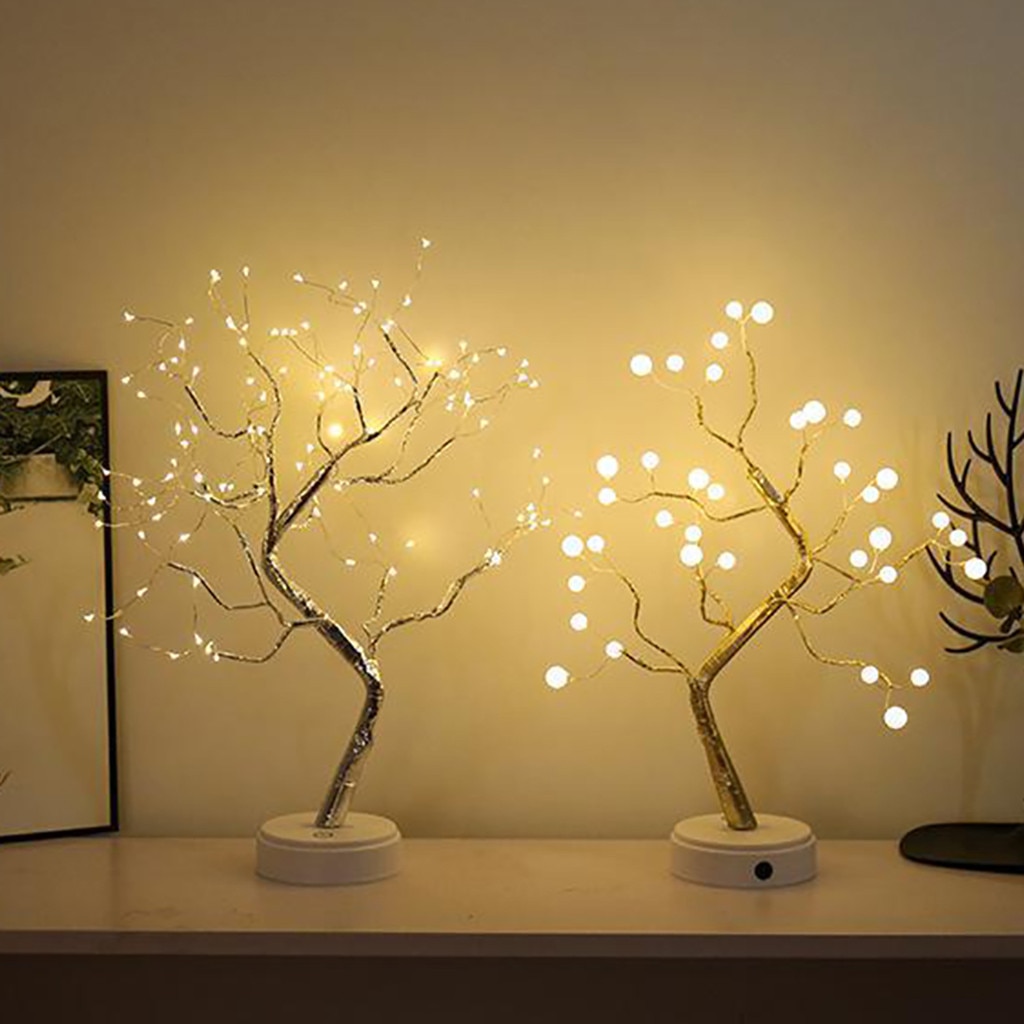 36/108 Height LED Birch Tree Light 60LEDs USB Operated with Switch LED Landscape Light Decor for Home Party Wedding Christmas