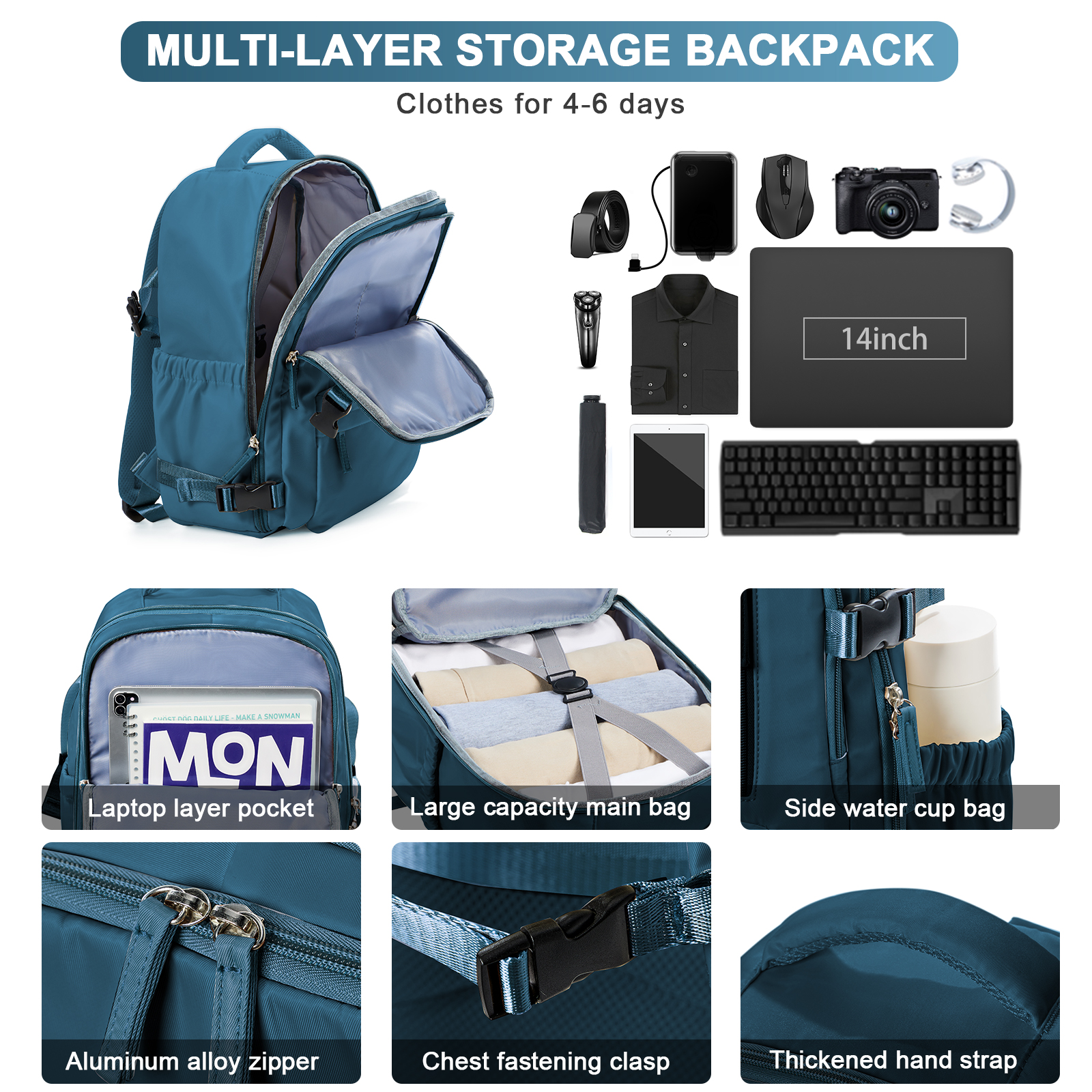 Waterproof Backpack Ryanair 40x20x25 Cabin Bag for Men Women Airplane Travel Backpack Laptop backpack bag Cabina Carry ons