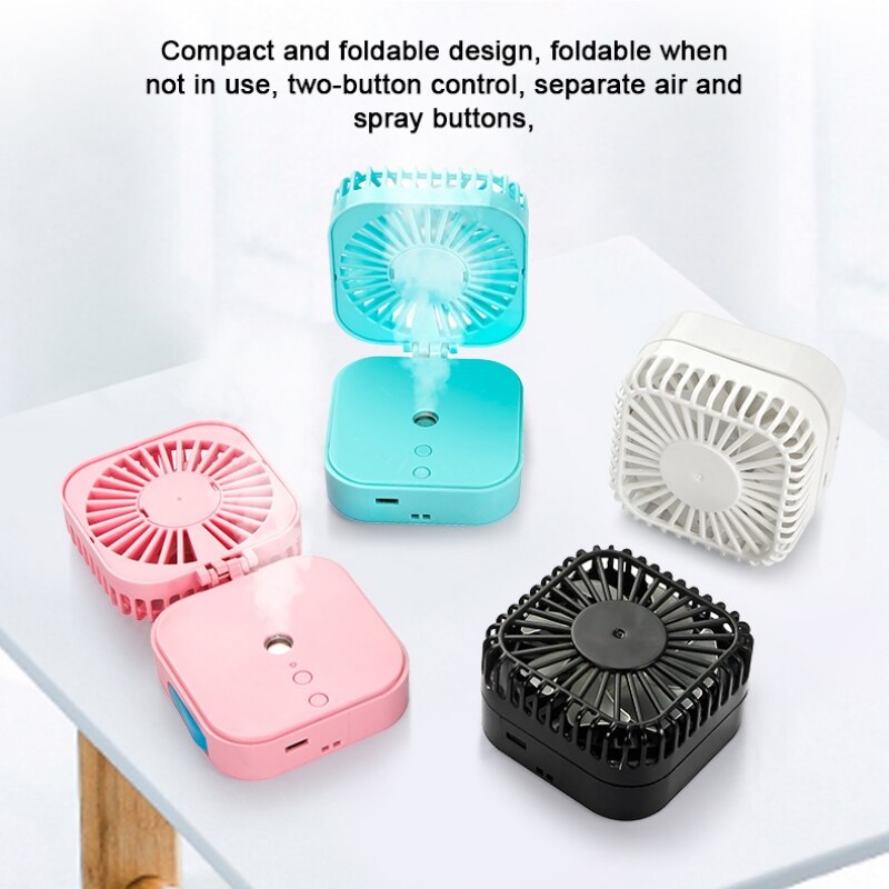 Handheld mini fan spray cooling fan rechargeable folding travel cooler cooling mini fans portable small fans