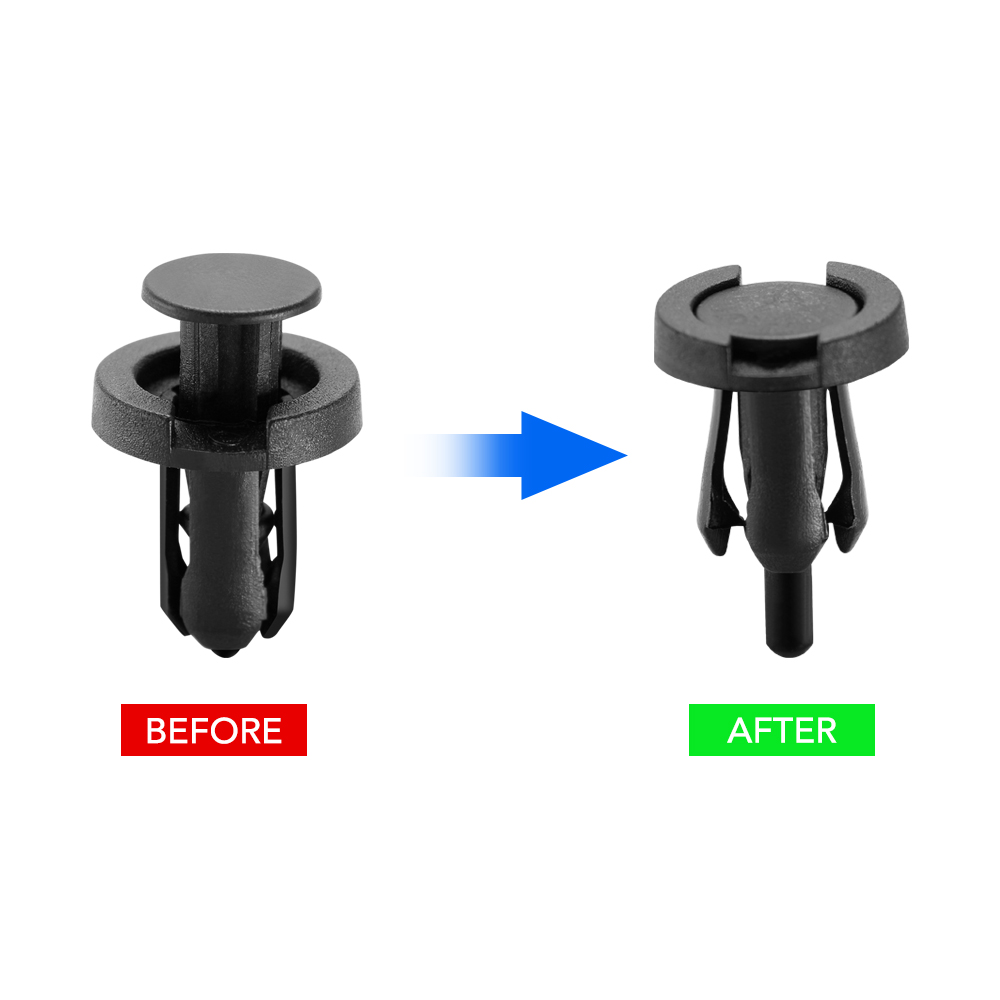 10PCS 10mm Hole Auto Fastener Car Bumper Clips Retainer for BMW MINI Cooper One S R50 R53 R56 R58 R59 R60 F55 F56