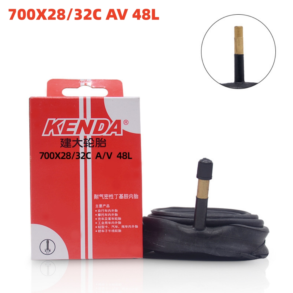 Kenda Fietsbuizen 700X23/25/28/32/35/43c Presta Fv A V Voor Racefietsband Binnenband: green