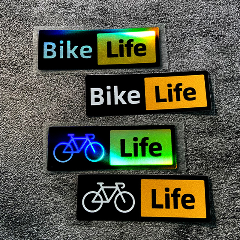 1PC Bike Life Fietsframe Stickers Waterdicht MTB Fietsstuur Vork Bovenbuis Duurzaam Vinyl Decals Decor Fietsen Accessoires