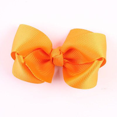 Bloemen babymeisjes strik grosgrain lint haarspelden haarspeldjes haaraccessoire 20 stuks
