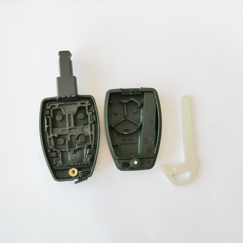 5 buttons Replacement Car key Shell Case For Volvo XC70 XC90 V50 V70 S60 Auto Fob Accessories with Insert Uncut Blade