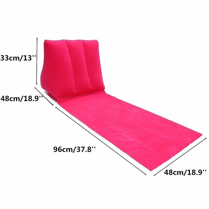 Campingvogn madrasspute med oppblåsbar pute sammenleggbar campingbil reiseseng bilseng 144*48*33cm