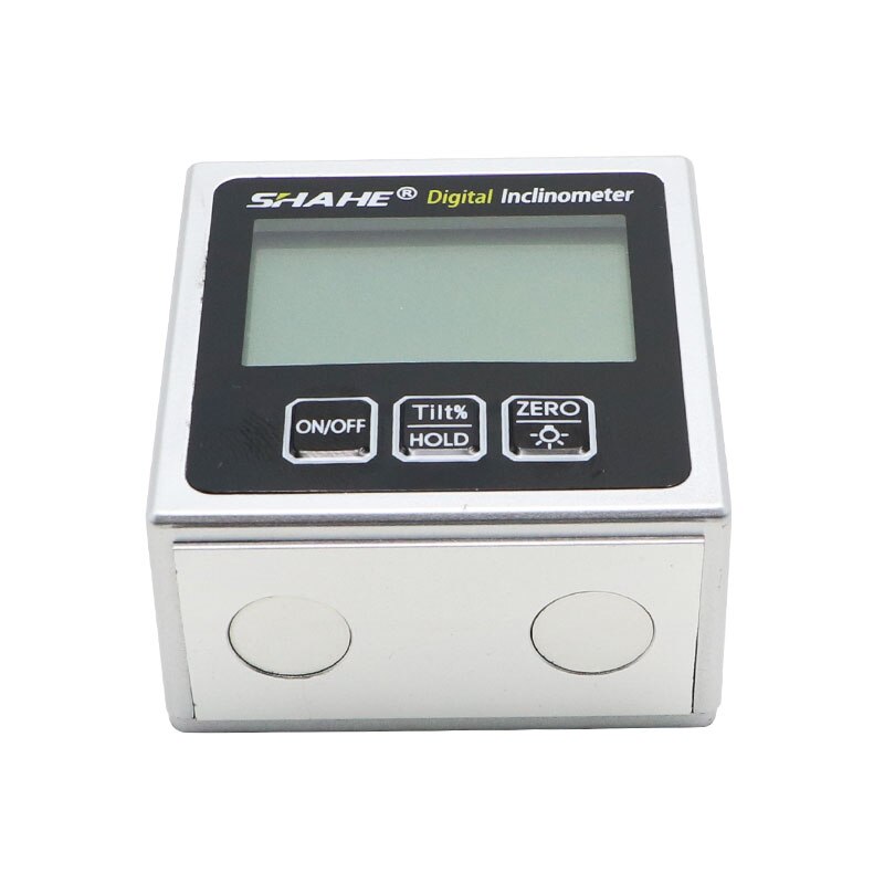 SHAHE Inclinometer Digital Protractor Angle Finder Level Mini Bevel Box Plastic Angle Gauge for miter saws, Woodworking