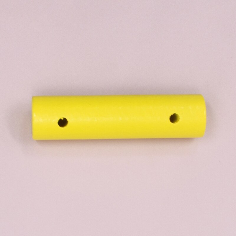 Juego de varillas de madera de colores para manualidades, set de , 8 unids/set, para perca, loro, escalera de escalada, ramas, varilla de pie, Columpio de pájaro