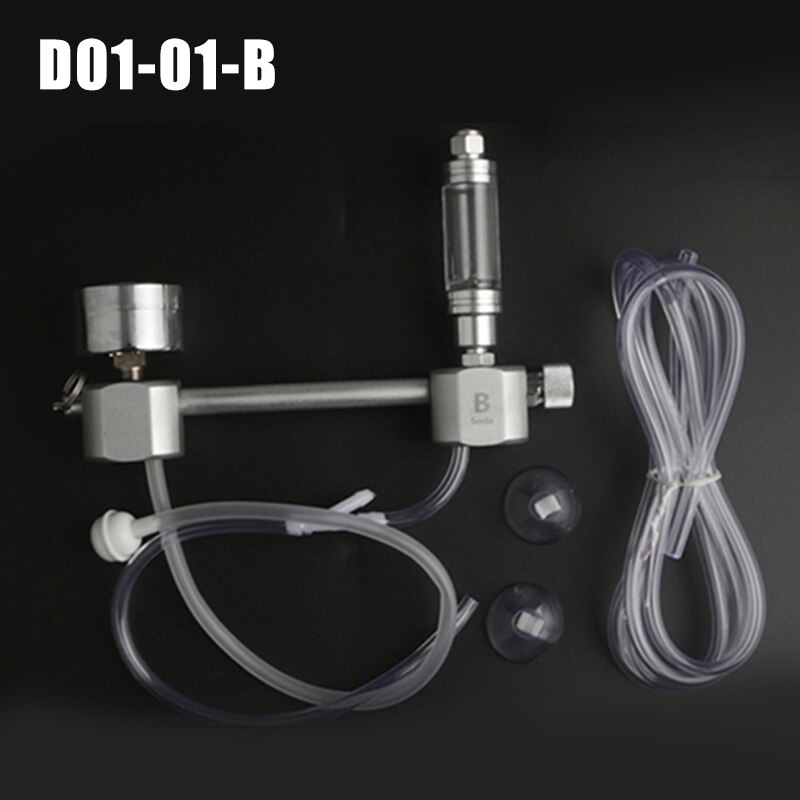 Aquarium DIY CO2 Generator System Kit with Solenoid Valve Bubble Counter for Plants Aquarium L9 #2: d01-01-b
