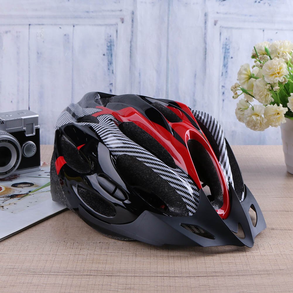 Unisex MTB Road Cycling Bicycle Safety Helmet Bicycle Adjustable Men Women MTB Mountain Bike Riding Helmet with 21 Vent