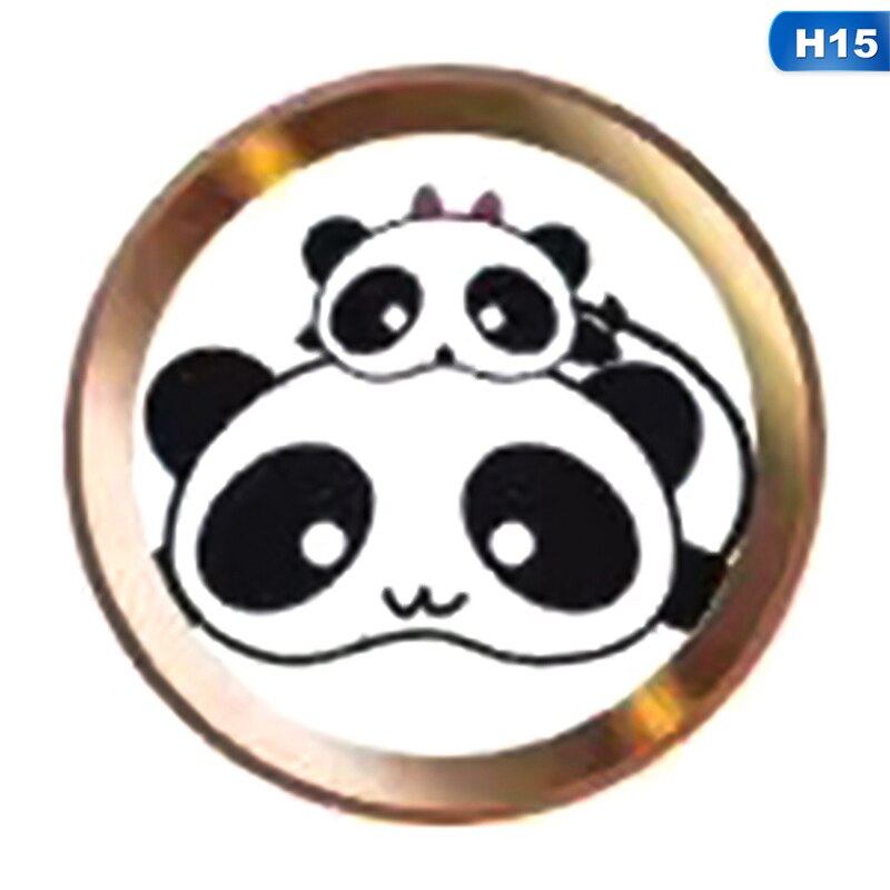 Uds de dibujos animados lindo ID táctil hogar botón pegatina para iPhone5 5S 6 6S 7 7 Plus para Ipad aire mini 2 de identificación de huellas dactilares teclado