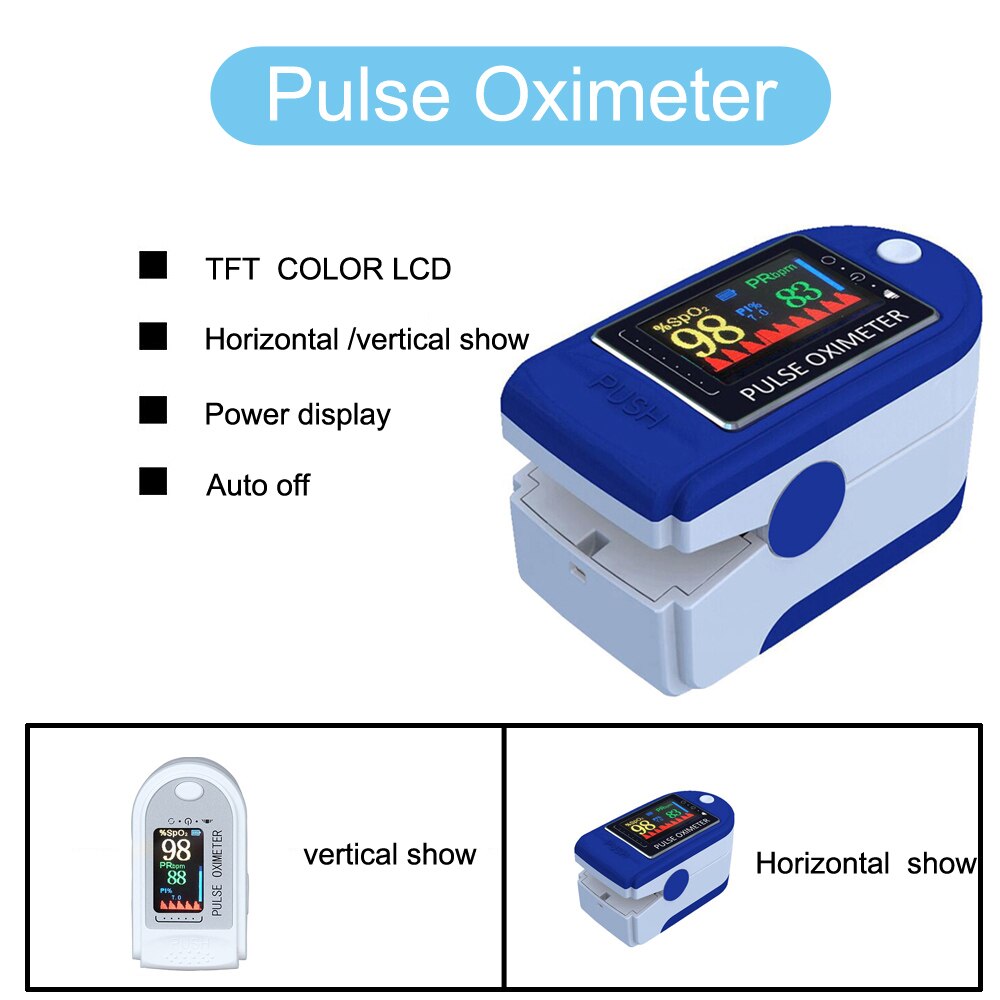 Blood Oxygen Monitor Pulsoxymeter Zuurstofverzadiging Monitor