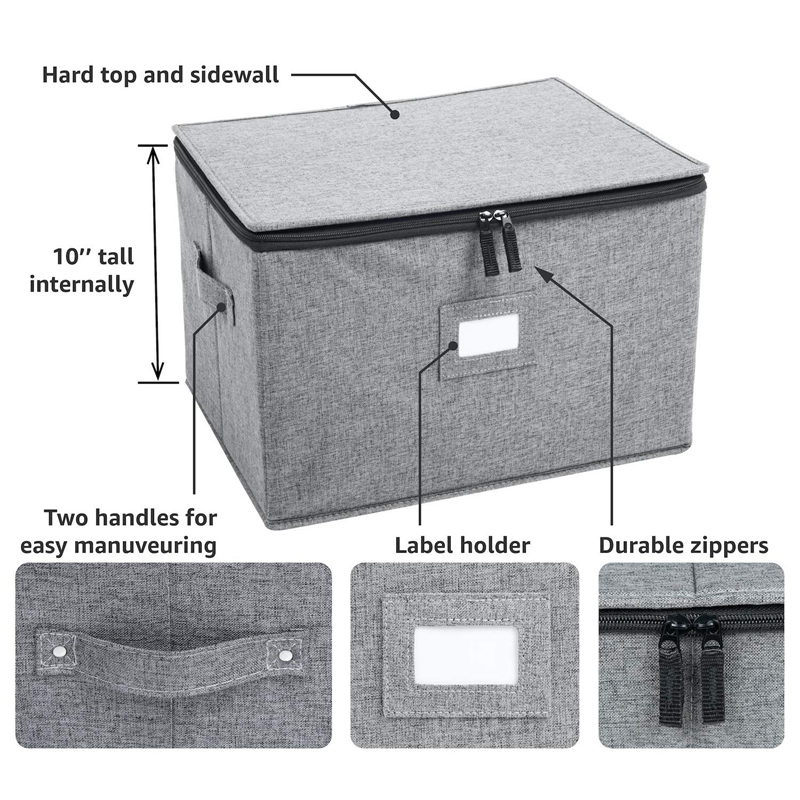 Boîte de rangement de verres à vin, peut contenir 12 verres à vin ou vin, pliable, peut également être utilisé pour l&#39;organisation du stockage des vêtements