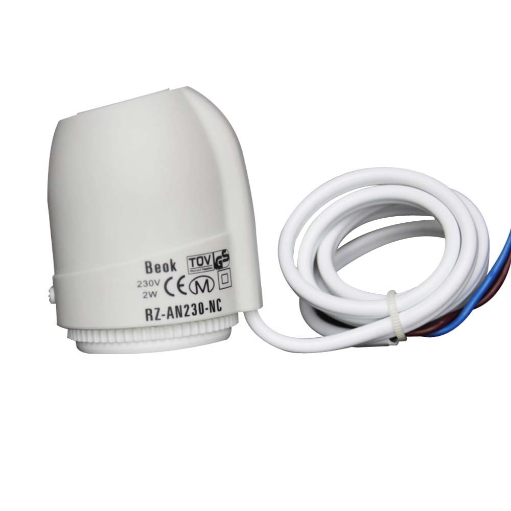 Beok 3A Water Floor Heating System Smart WIFI Thermostat Central Heating Wiring Centres Hub Controller Actuators for Gas Boiler: RZ-AN230-NC