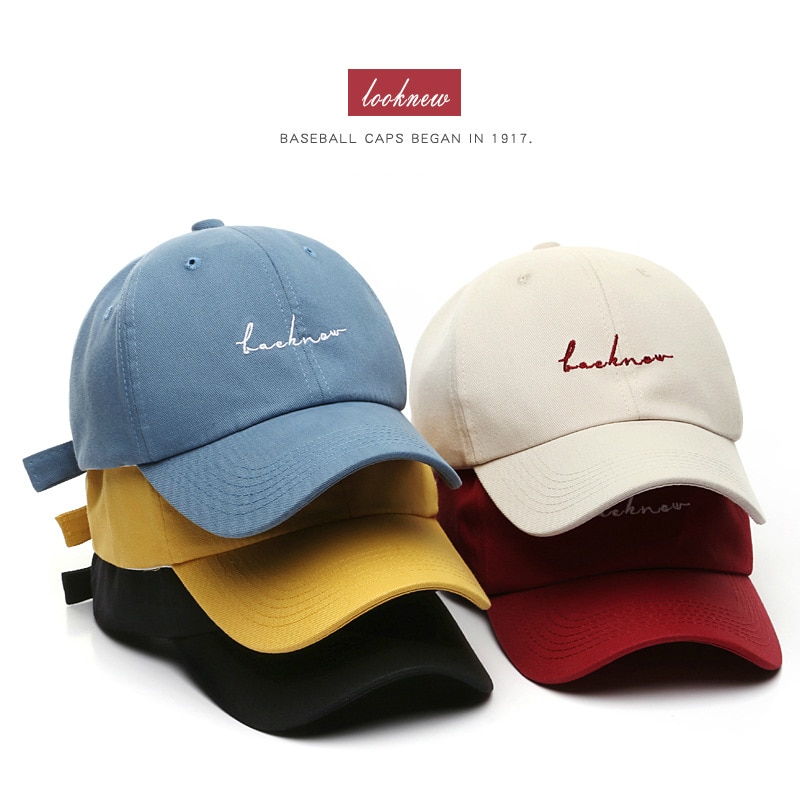 SLECKTON-Gorra de béisbol de algodón con visera Snapback para hombre y mujer, sombrero informal estilo Hip Hop para deportes al exterior, Unisex