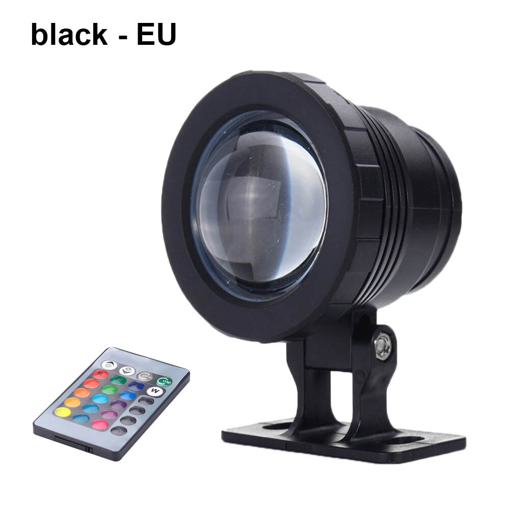 10W RGB LED luz subacuática IP68 impermeable estanque lámpara de acuario con controlador TSH Shop: 2