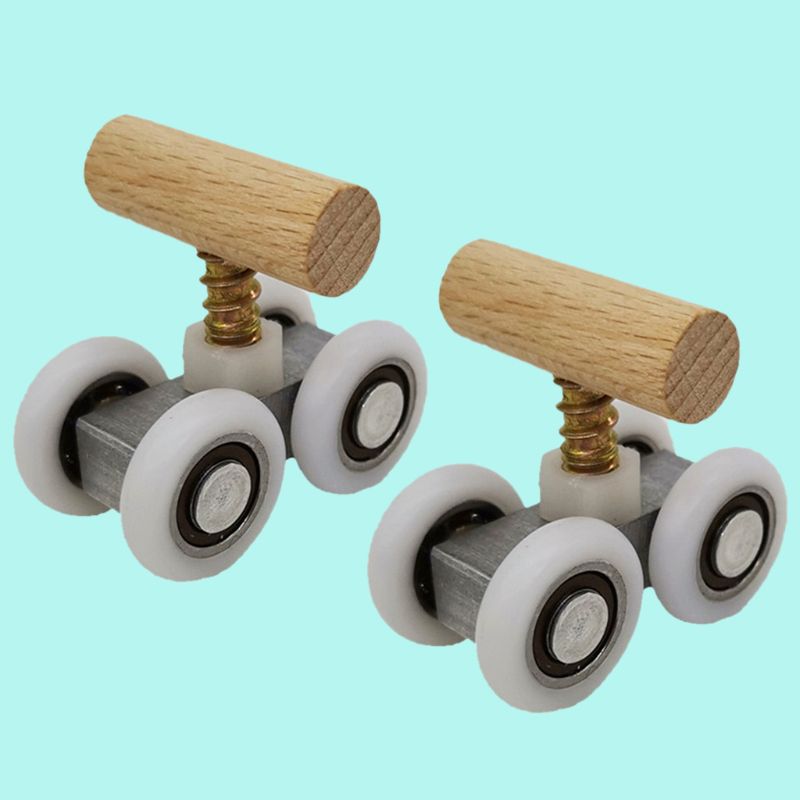 2 stk papegøje trick bordplade mini rulleskøjter til små mellemstore papegøjer fugl
