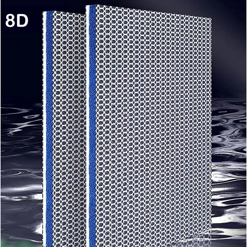 12D 8D Aquarium Filter Schwamm Medien Verbesserte 12-Schichten Kein Kleber Filter Pads Aquarium Abschäumer koi Teich Filter Baumwolle Zubehör: 4XL / Weiß